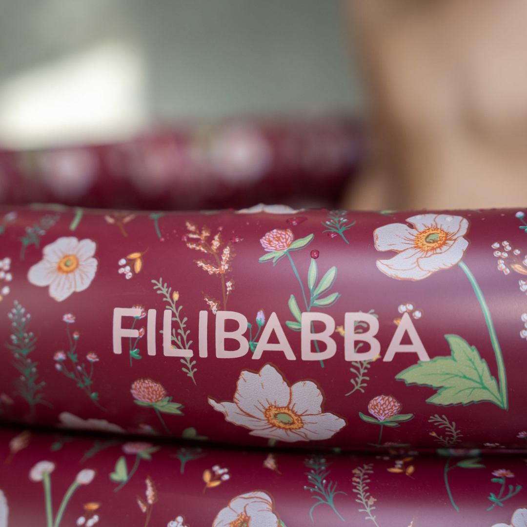 Filibabba Barnebasseng 80 cm Alfie Flowers