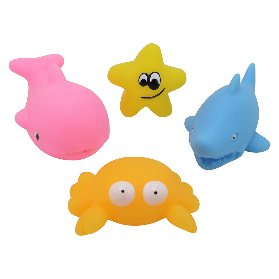 Rätt Start Coral Animal badeleker i 4-pakning