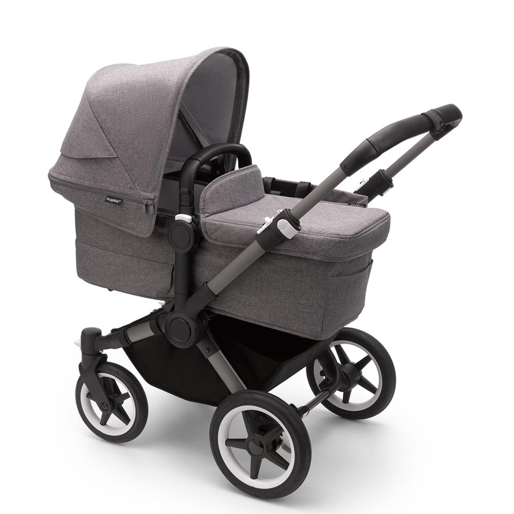 Bugaboo Donkey 5 barnevogn Mono Graphite/Grey Melange