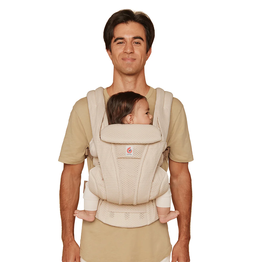 Ergobaby Omni Deluxe Mesh Bæresele - Natural Beige