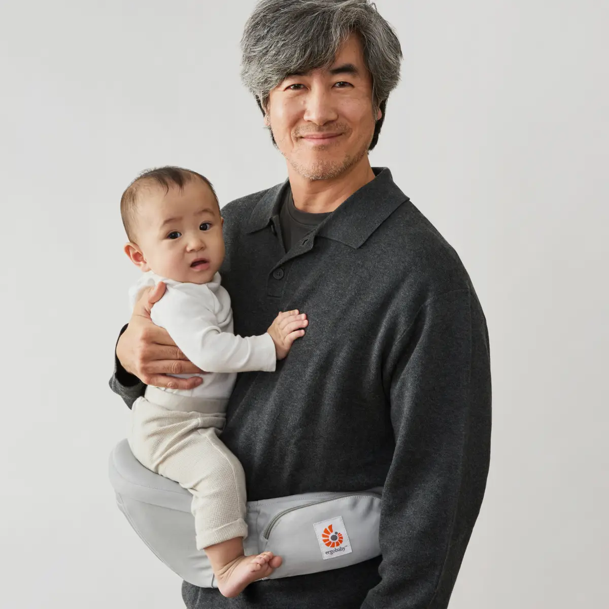 Ergobaby Lift hoftesete Pearl Grey