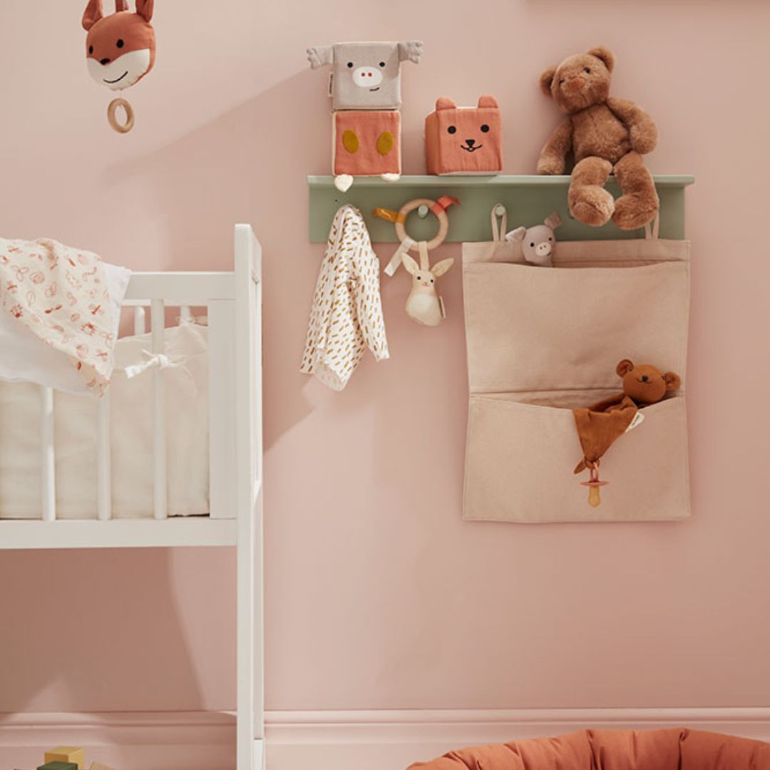 Kids Concept Hengende oppbevaringstekstil naturhvit
