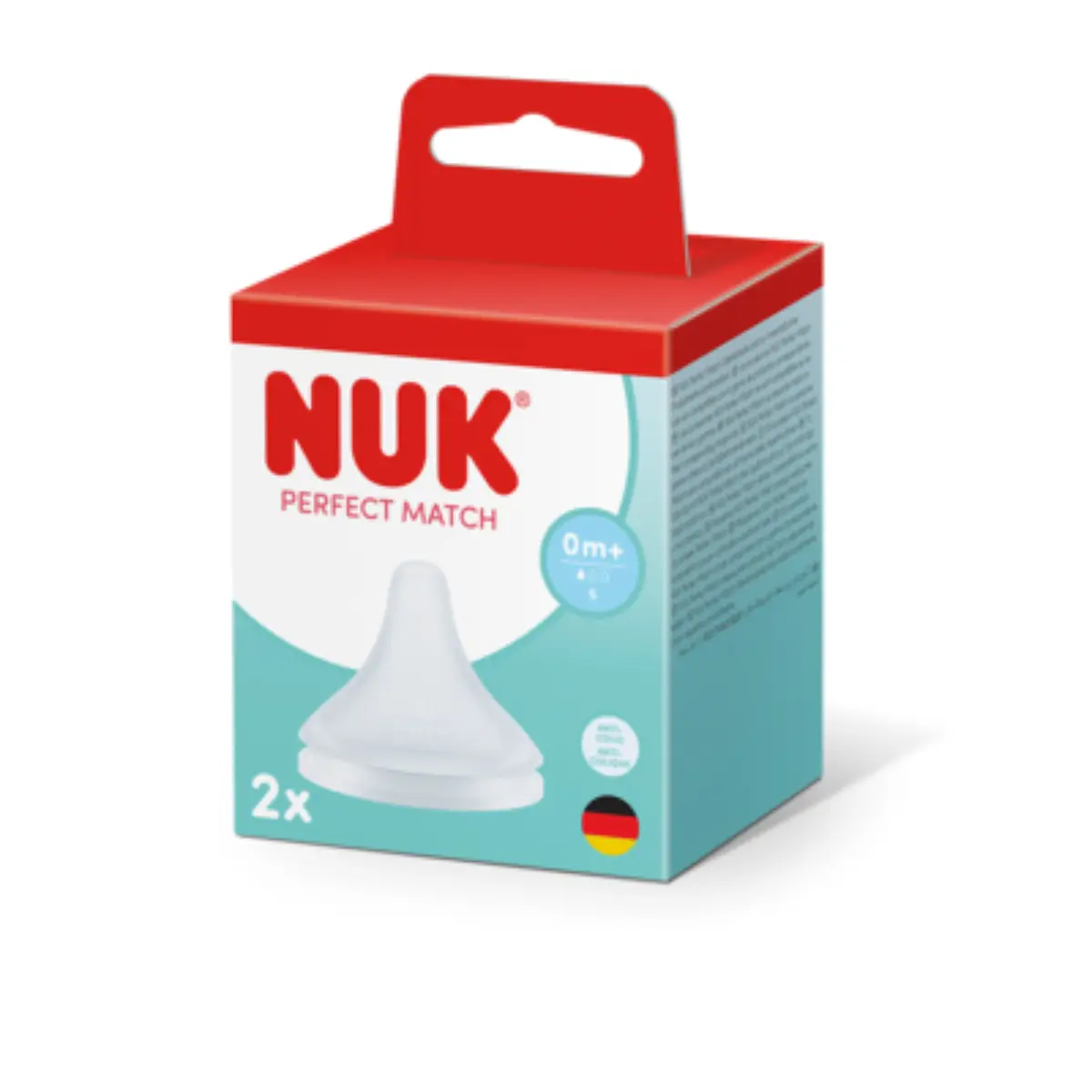 NUK Perfect Match-smokk, størrelse S (0 måneder+)