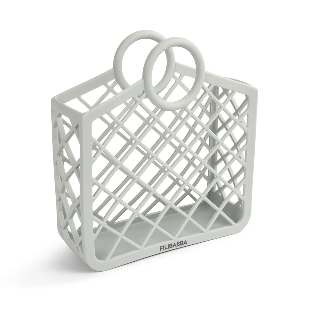 Filibabba strandveske i silikon - Pearl Blue