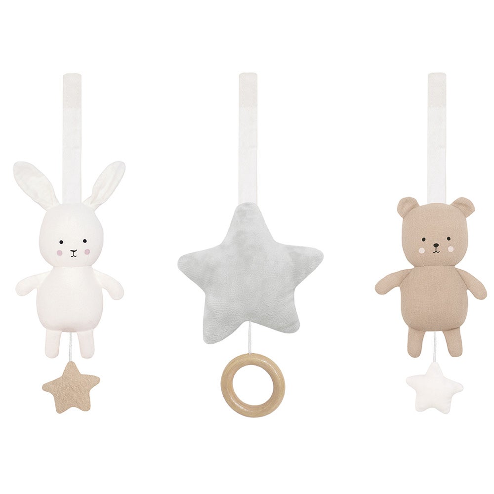 Jabadabado Babygymfigurer Teddy & Bunny