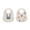 Liewood Tilda smekke silikon Bunny / Sandy