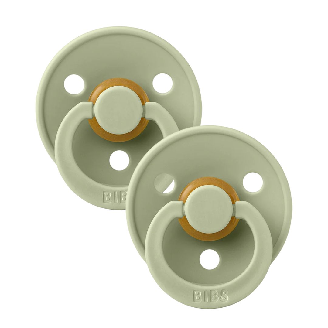 BIBS duk 2-pk 6-18m Sage/Sage
