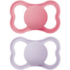  MAM Air Silicone 16-36m Rosa 2-pakning