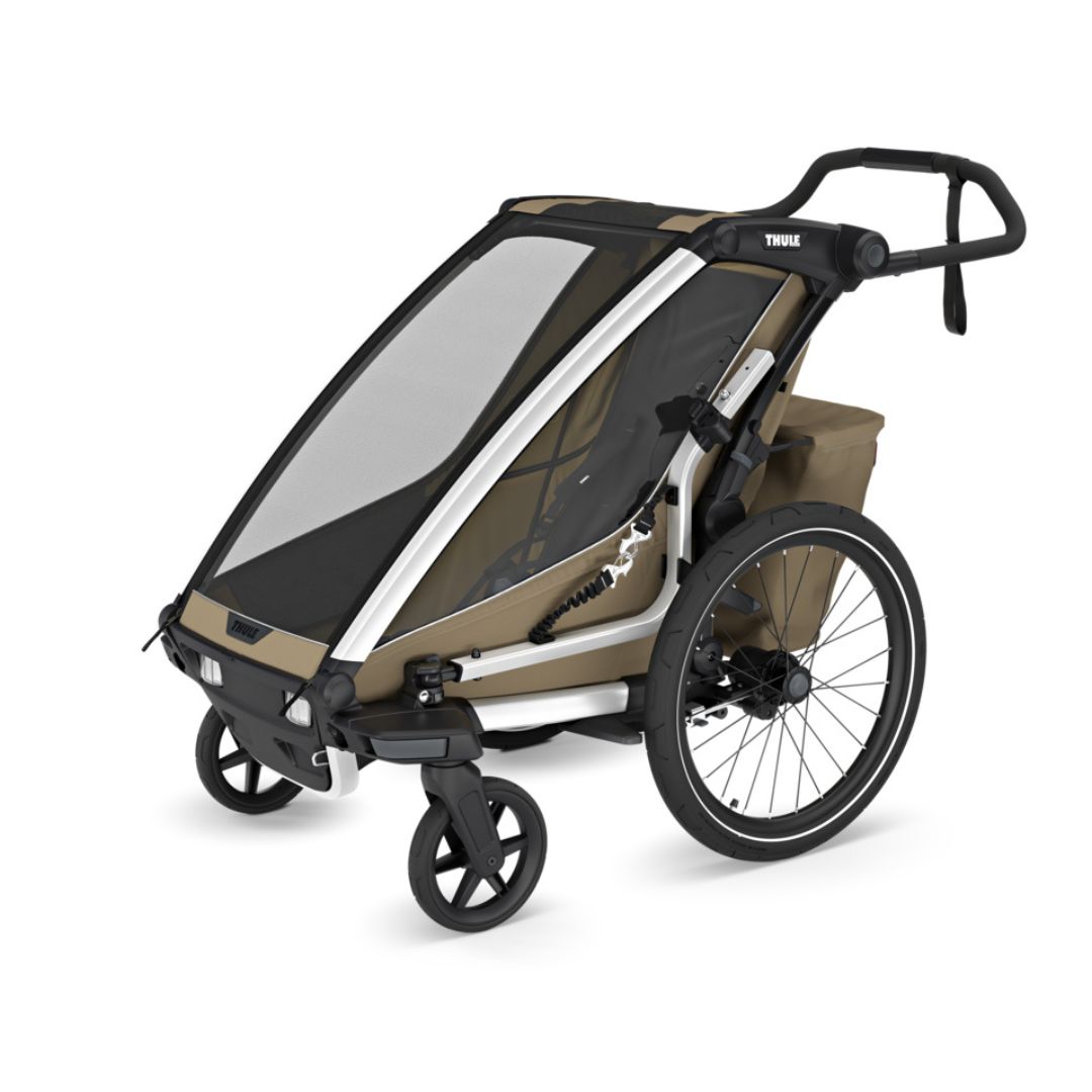 Thule Chariot Cross 1 Khaki enkel sykkeltilhenger