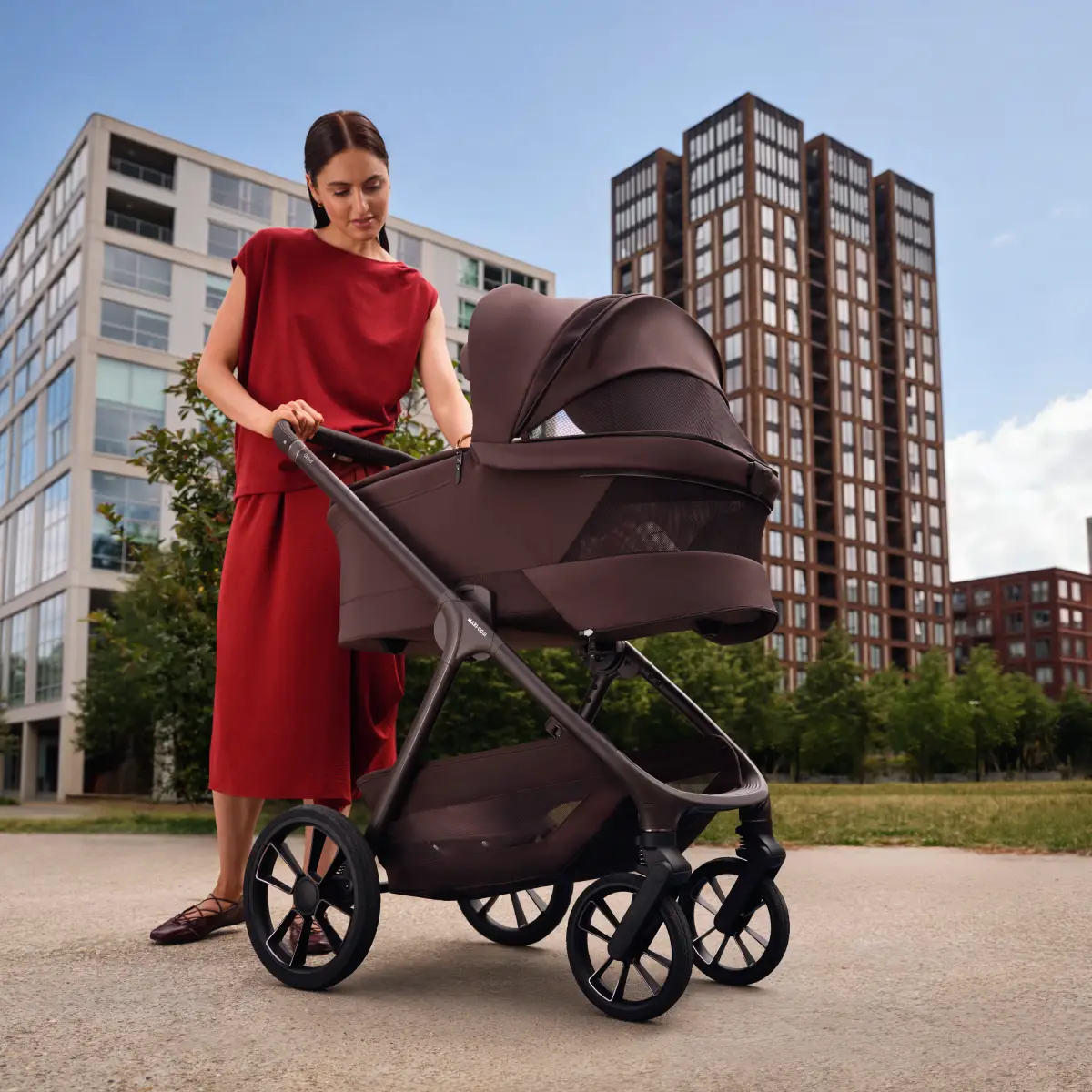 Maxi-Cosi Oxford+ Barnevogn Espresso Brown