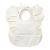 Elodie Bib med volang Vanilla White