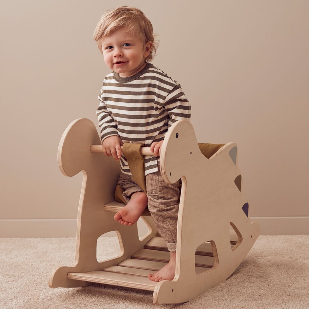 Kids Concept Dino gyngehest i tre NEO