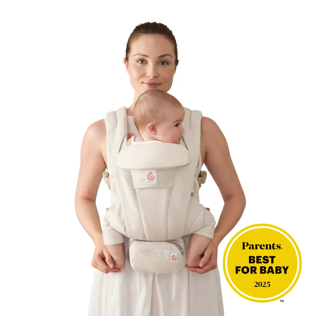 Ergobaby Omni Deluxe Cotton Bæresele -  Linen Natural