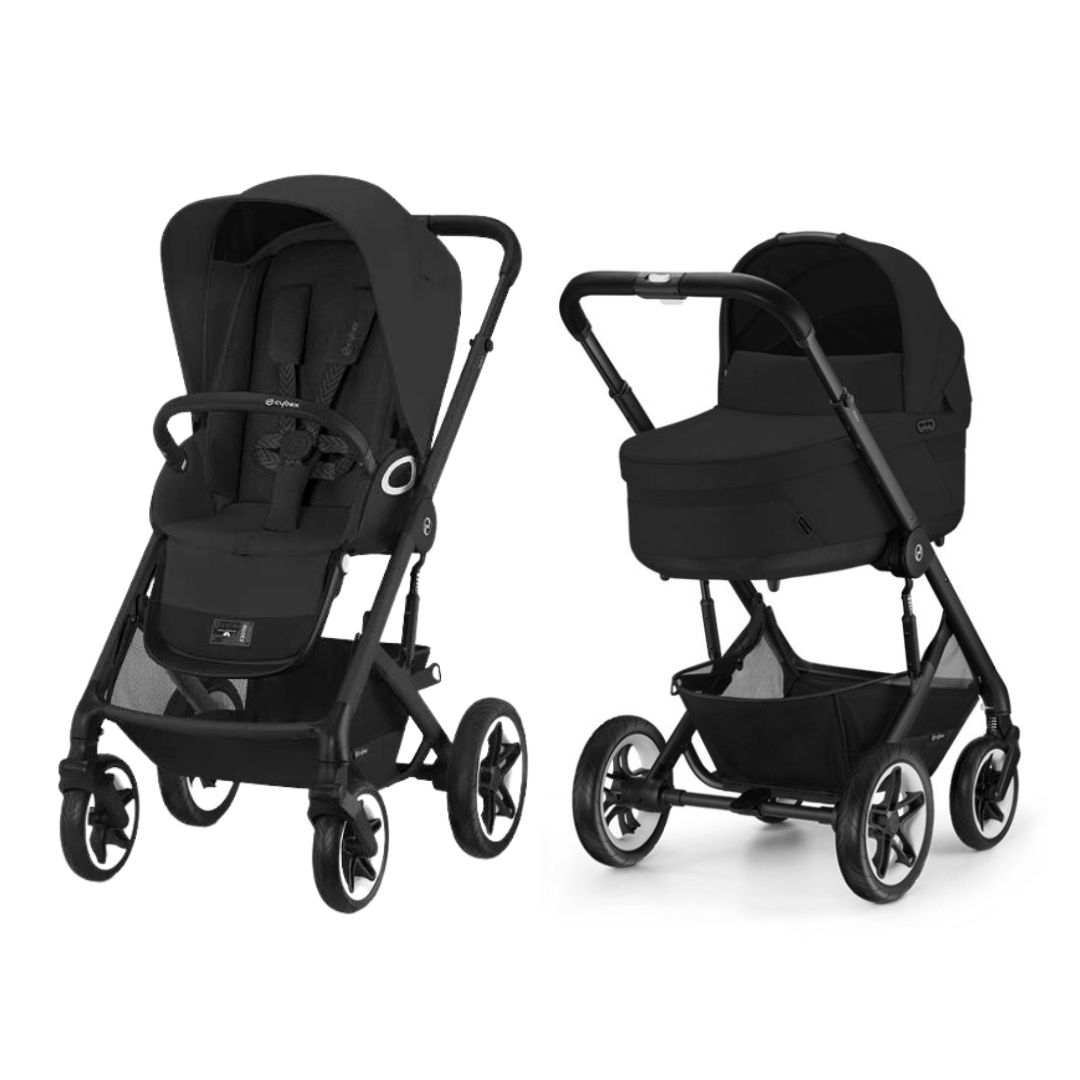 Cybex Talos S Lux barnevogn Moon Black 2023