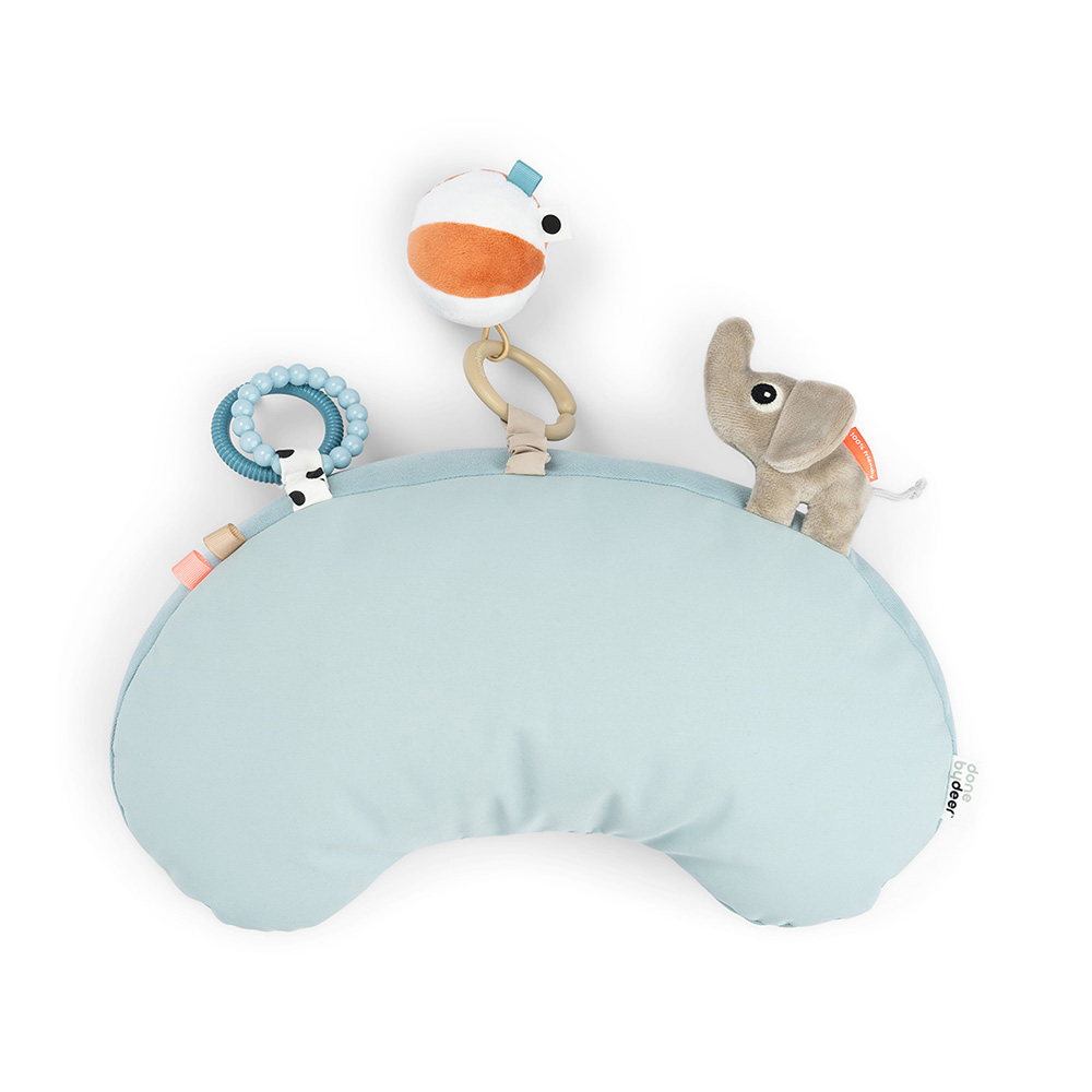 Done by Deer Tummy time aktivitetspute Playground Blue