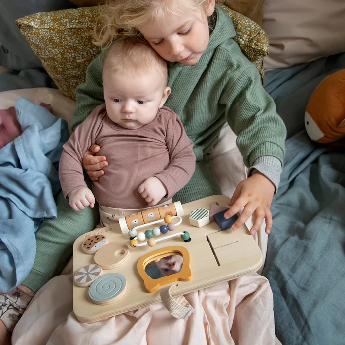 Sebra aktivitetsplate i FSC™ tre, Woodland