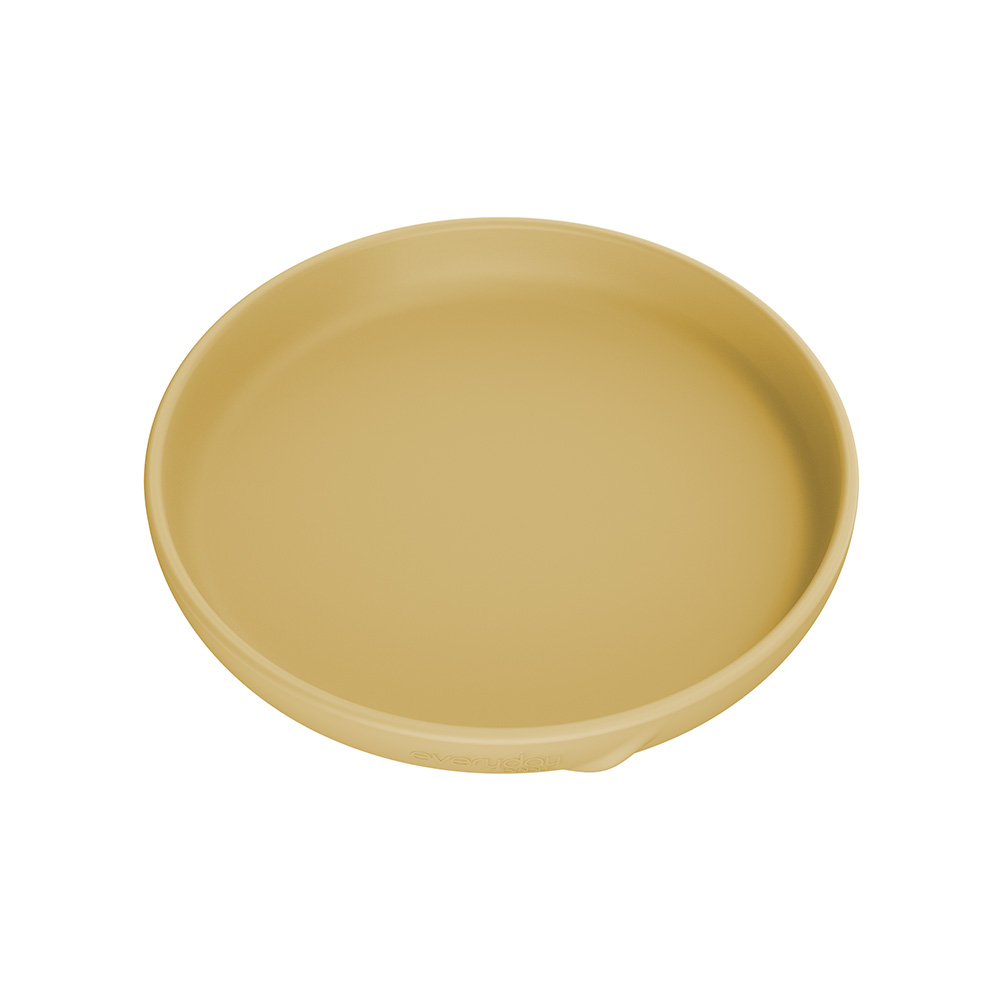 Everyday Baby silikontallerken Soft Yellow