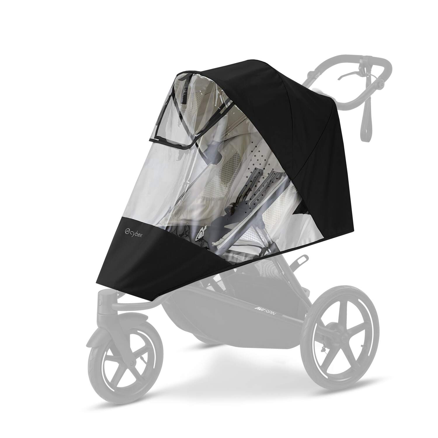 Cybex AVI SPIN regntrekk Gjennomsiktig