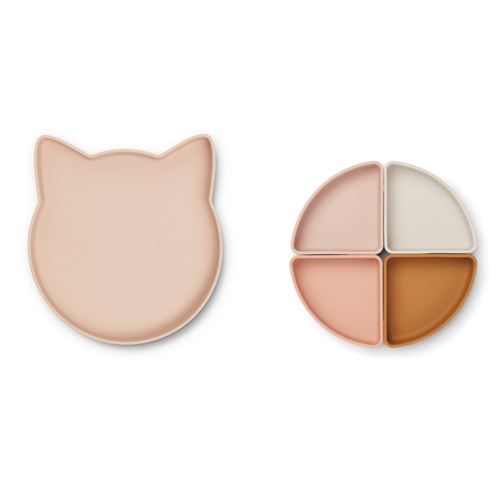 Liewood Arne skilleplate Cat rose multi mix 0281