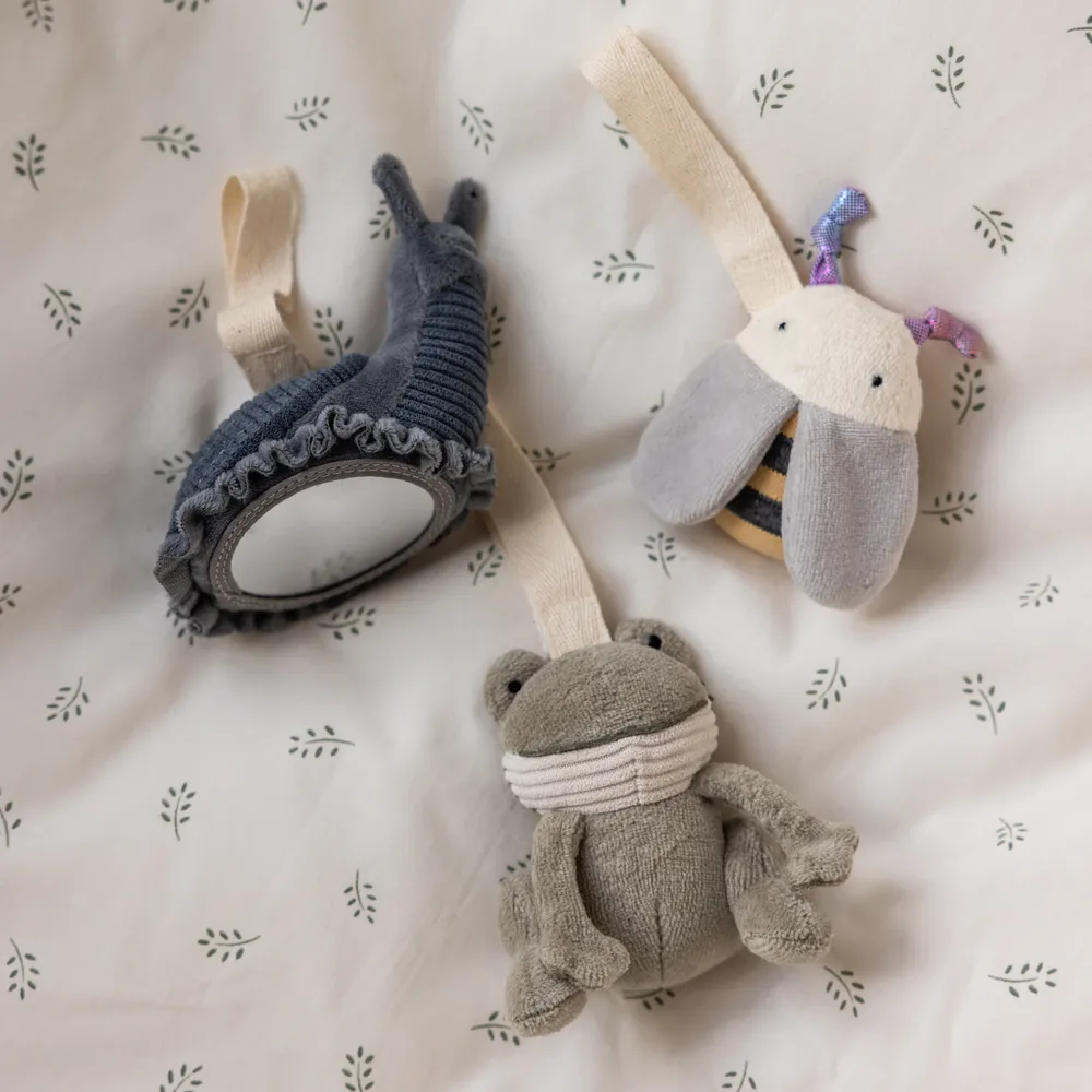 Sebra Aktivitetsleker 3 stk frosk/bie/snegle