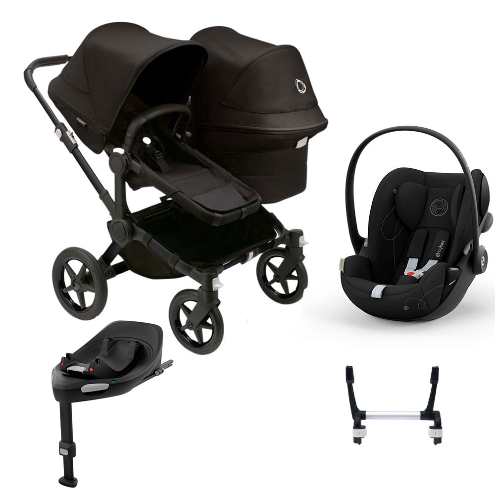 Bugaboo Donkey 5 duo og Cybex Cloud G-pakke