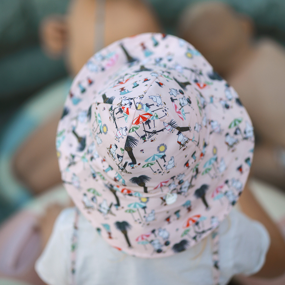 Rätt Start Mumin, Solhatt, rosa, (størrelse 2 - 6 år)