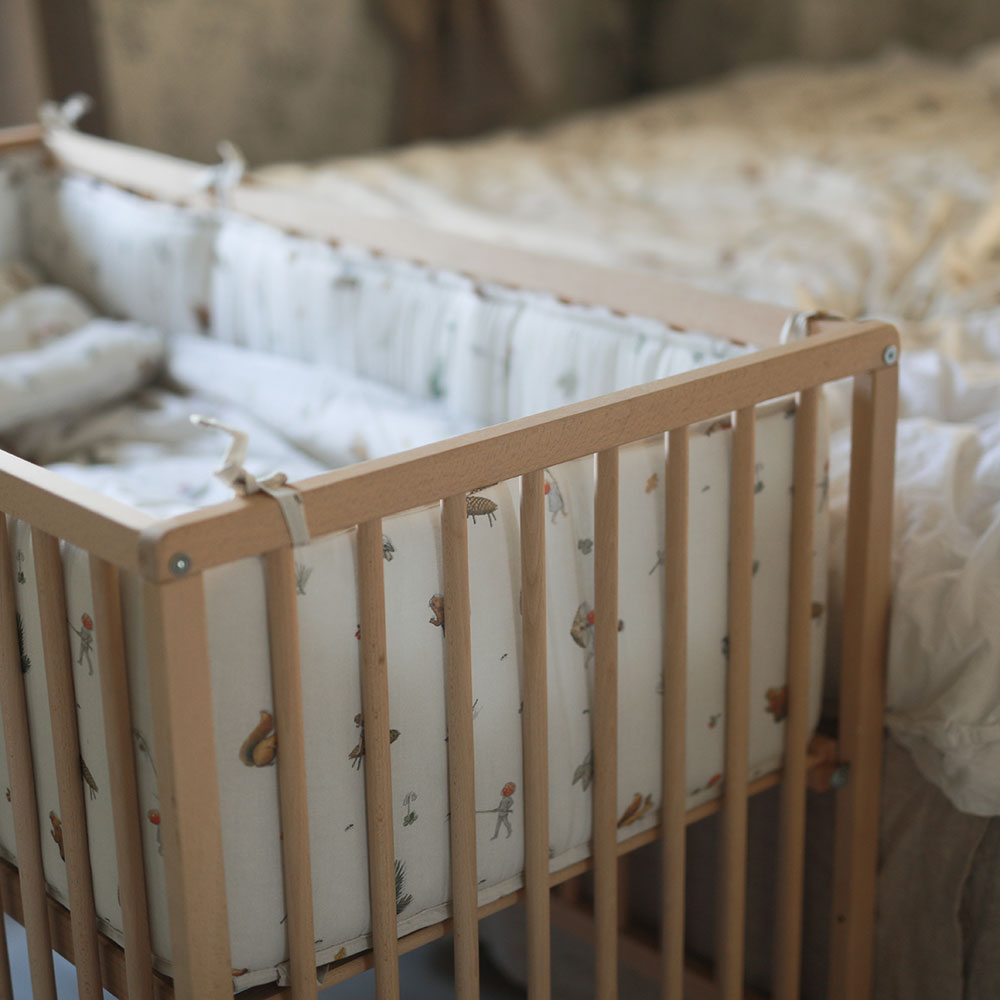 Rätt Start Beskow Julenissens barnesengetrekk beige