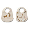 Liewood Tilda smekke silikon 2-p Leopard / Sandy