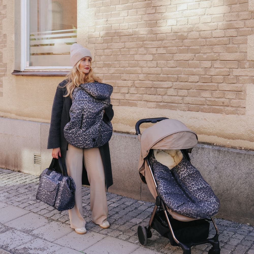 Elodie Details Cozy Cover – trekk til bæresele og vogn, Le Leopard