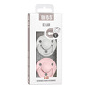 Smekker Napp 2-pakning De Lux Haze/Blossom 0-6m