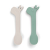 Done by Deer silikonskje 2-pack Lalee Green