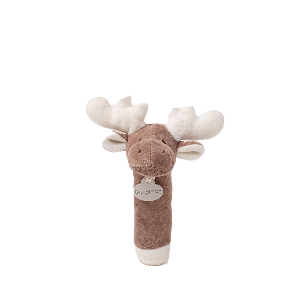 Teddykompaniet Diinglisar Organic Rangle Elg