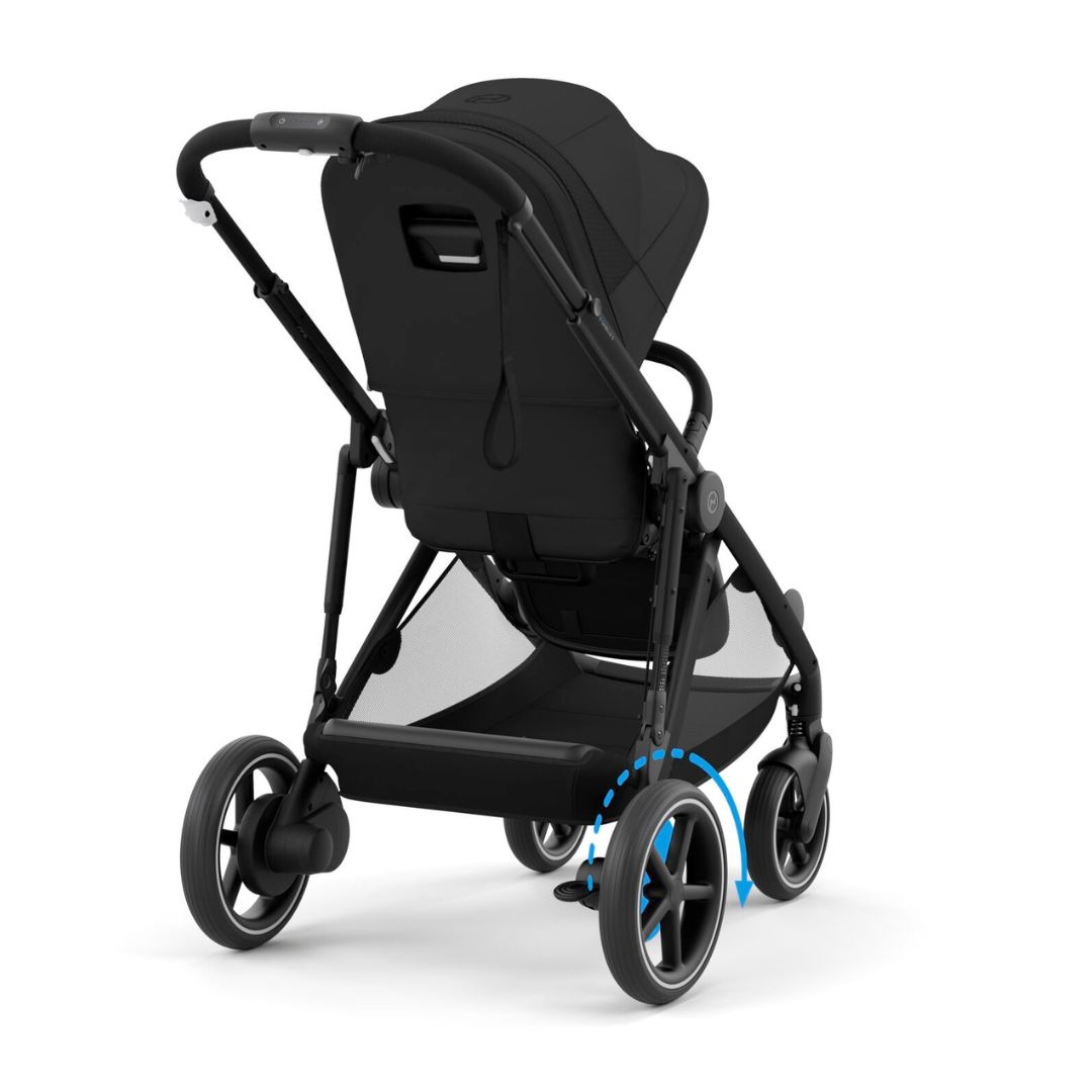 Cybex eGAZELLE S barnevogn Moon Black