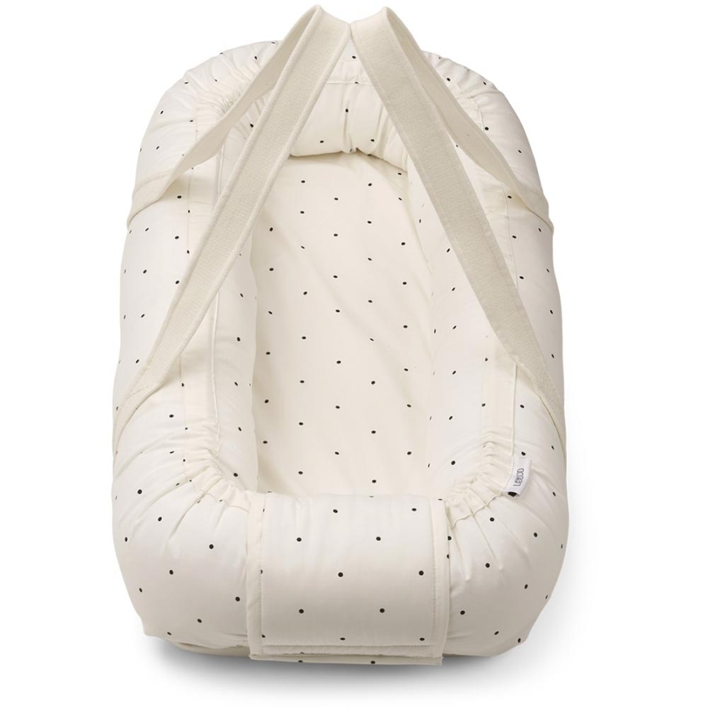 Liewood Gro baby nest Classic dot creme de la creme