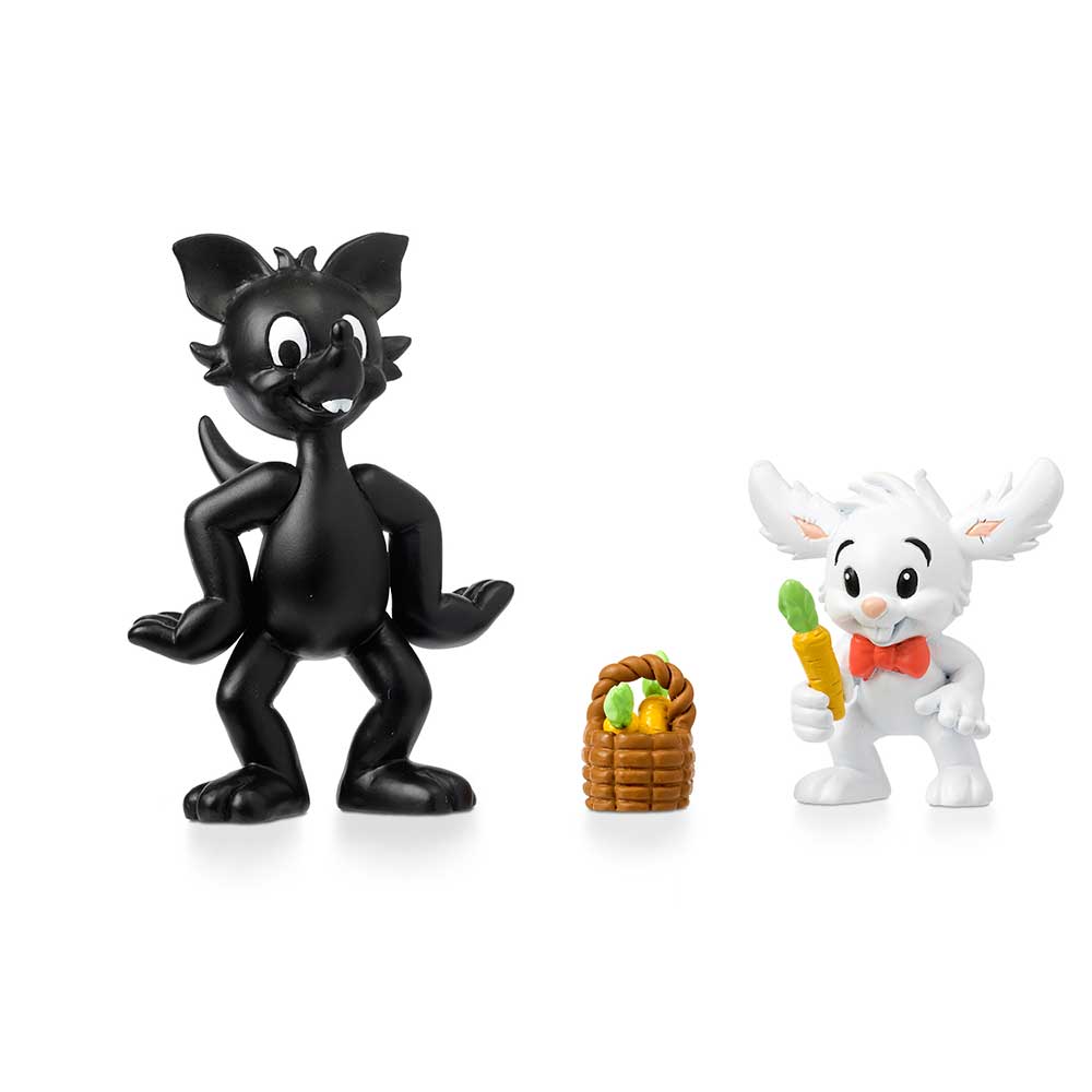 Bamsefigursett Lille Skutt & Ulven