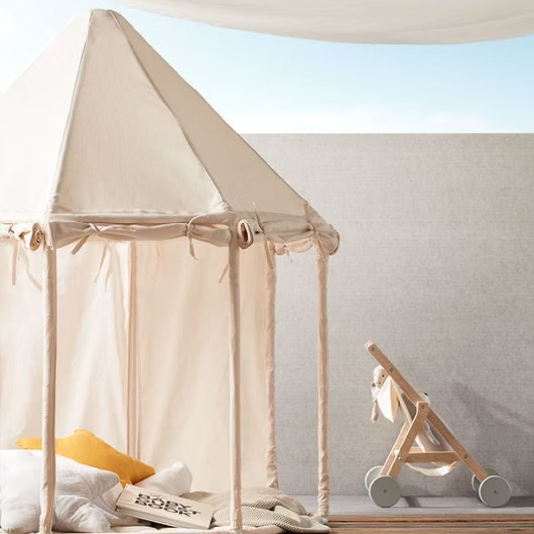 Kids Concept Pavilion-telt naturhvit