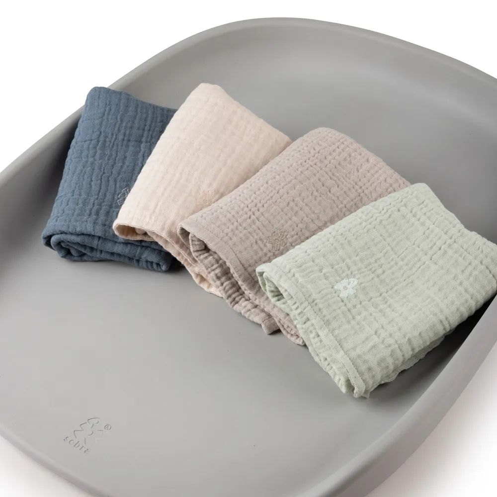 Sebra Stellematte 2-pakning muslin beige