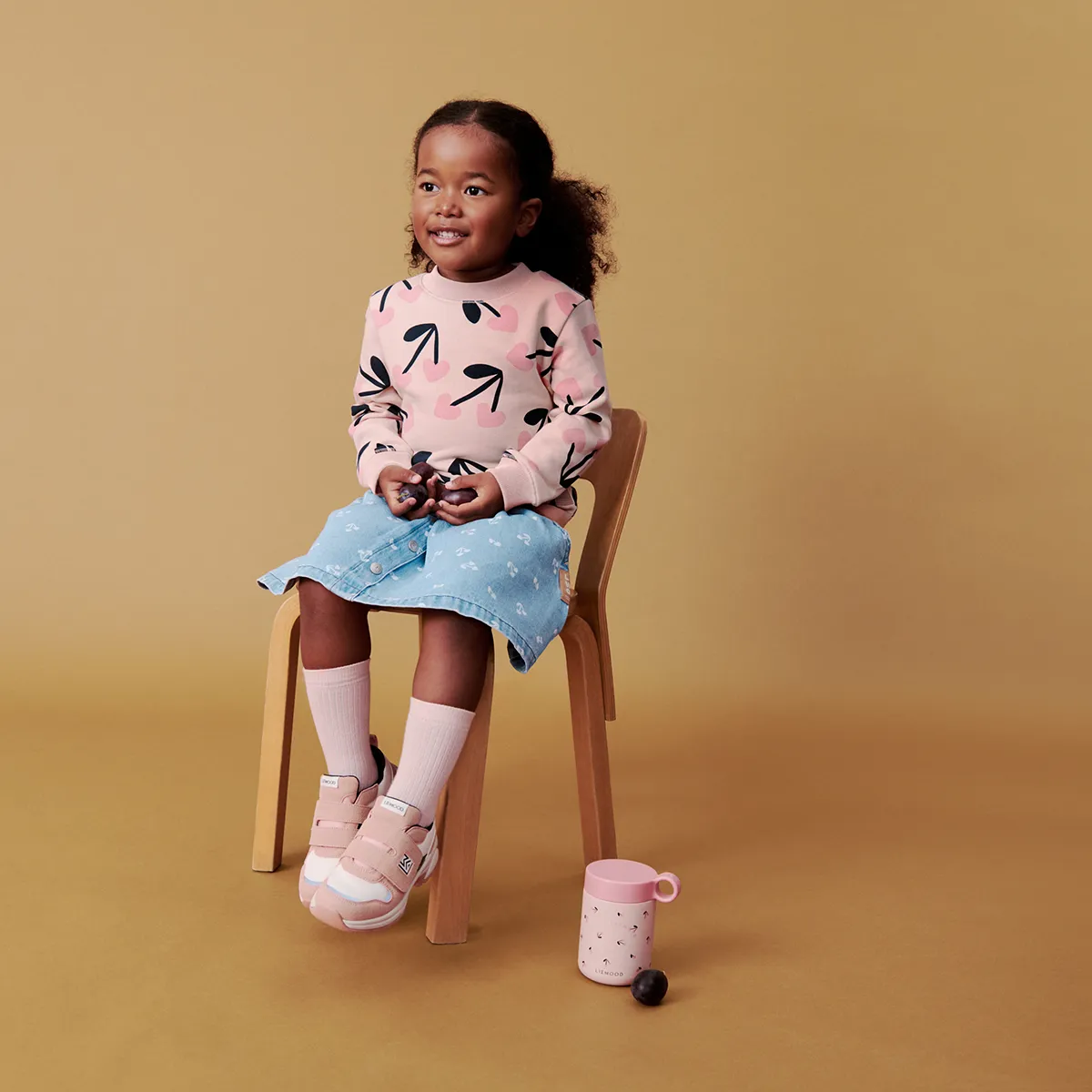 Liewood Kiani matboks Mini Cherry heart / Rosey