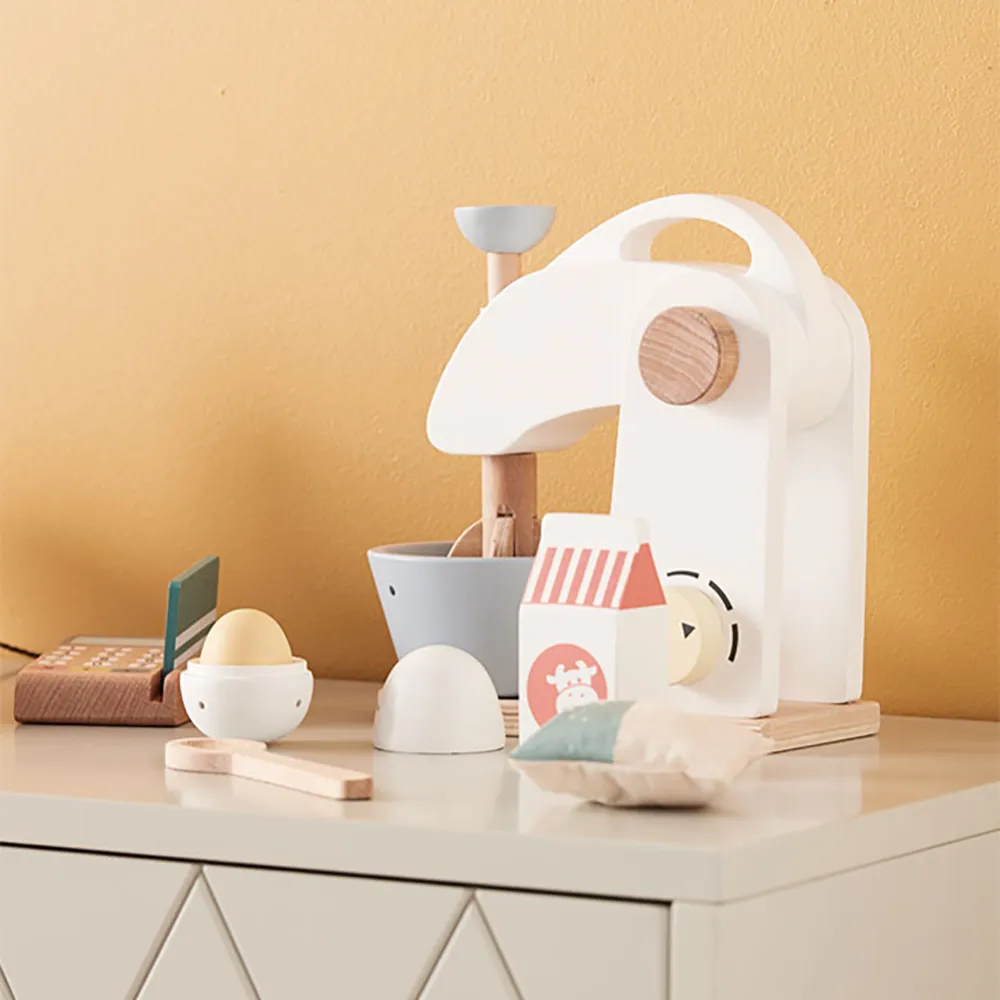  Kids Concept Mixer sett naturlig KIDS HUB