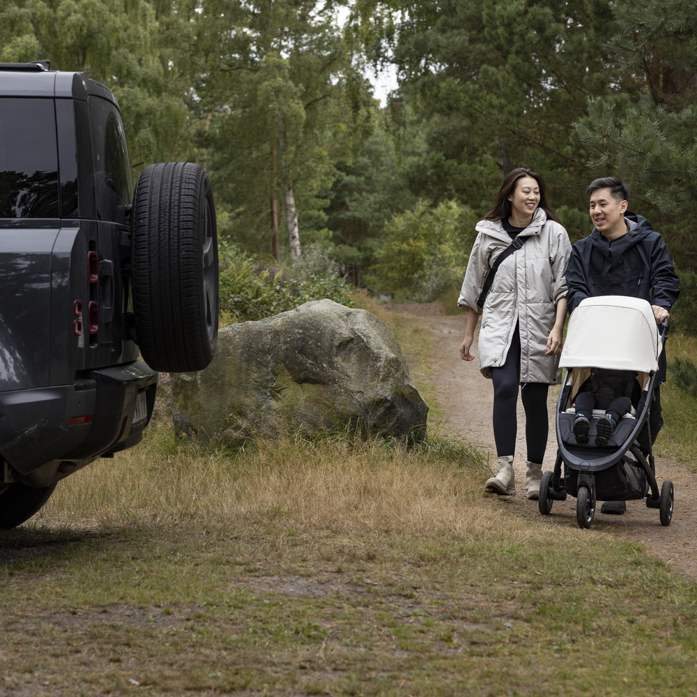 Thule Spring 2 Barnevogn Soft beige on Black