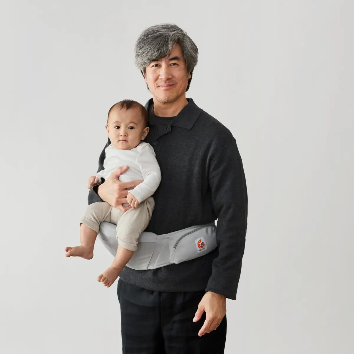 Ergobaby Lift hoftesete Pearl Grey
