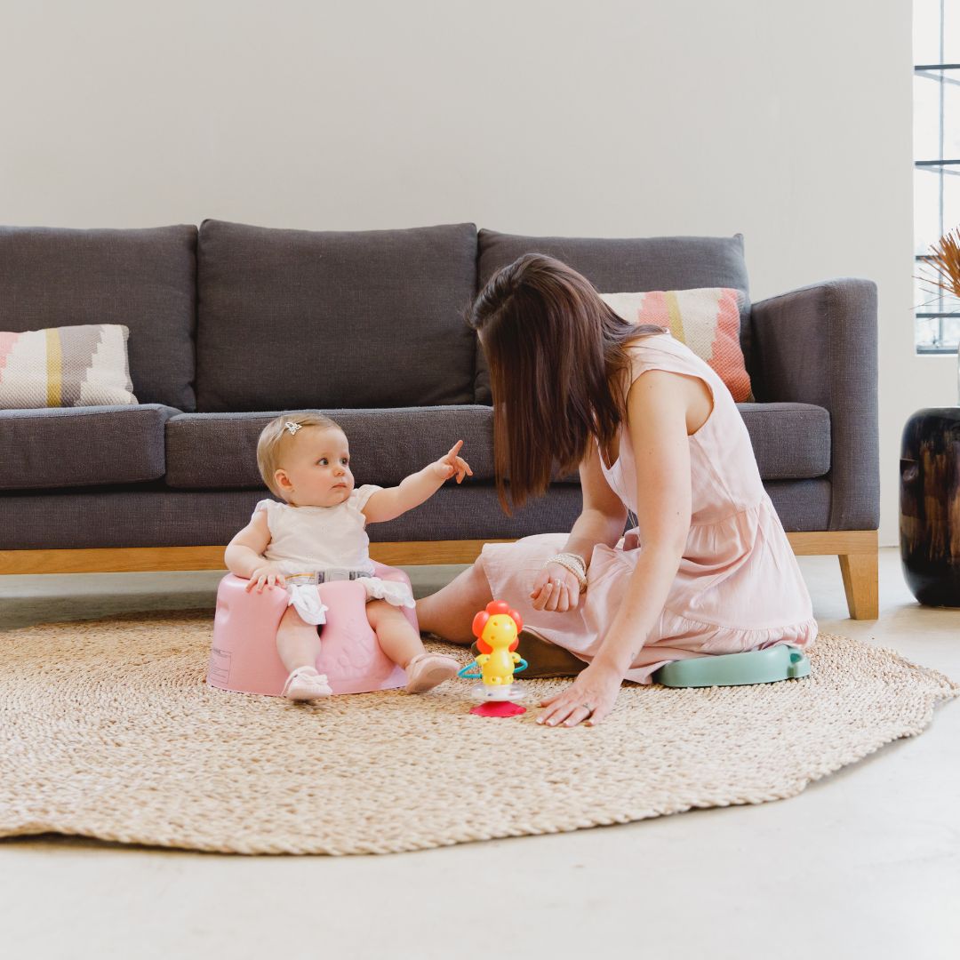 Bumbo babysitter gulvsete Cradle Pink