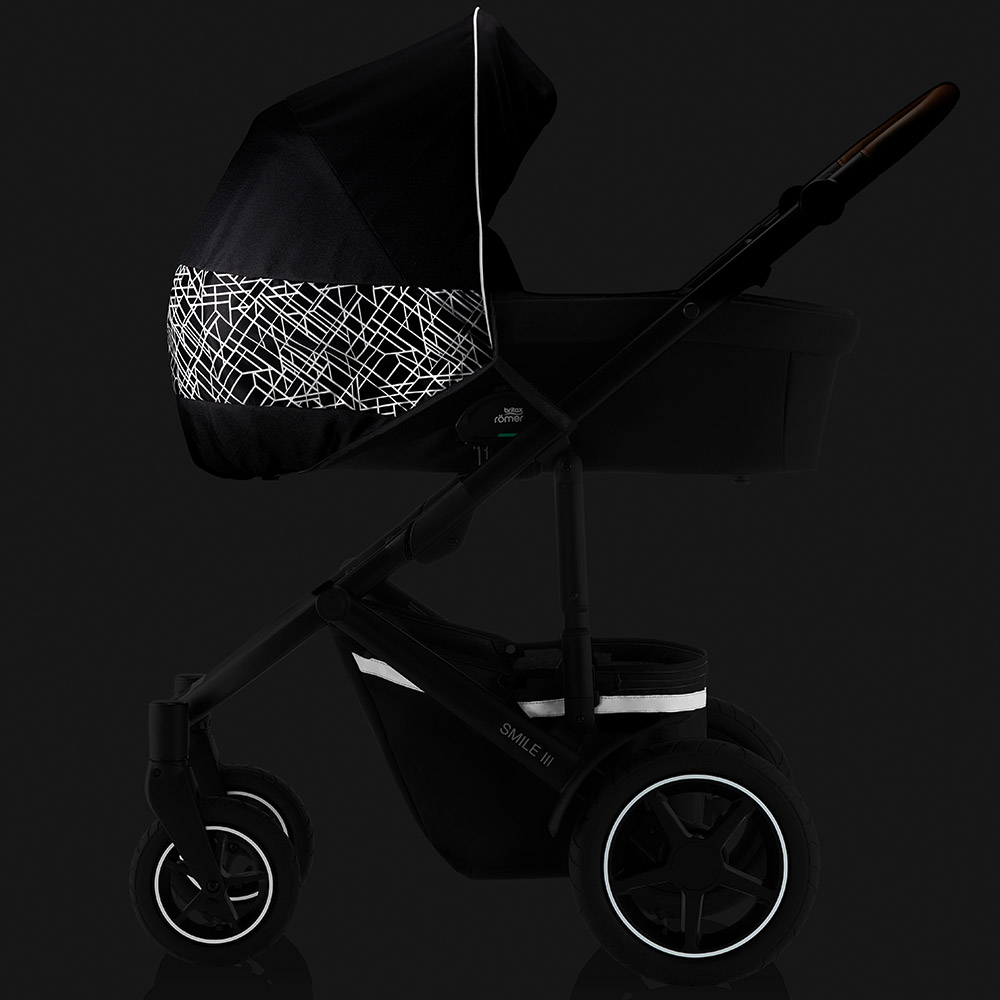 Britax Smile 3 Stay Safe-hette med refleks