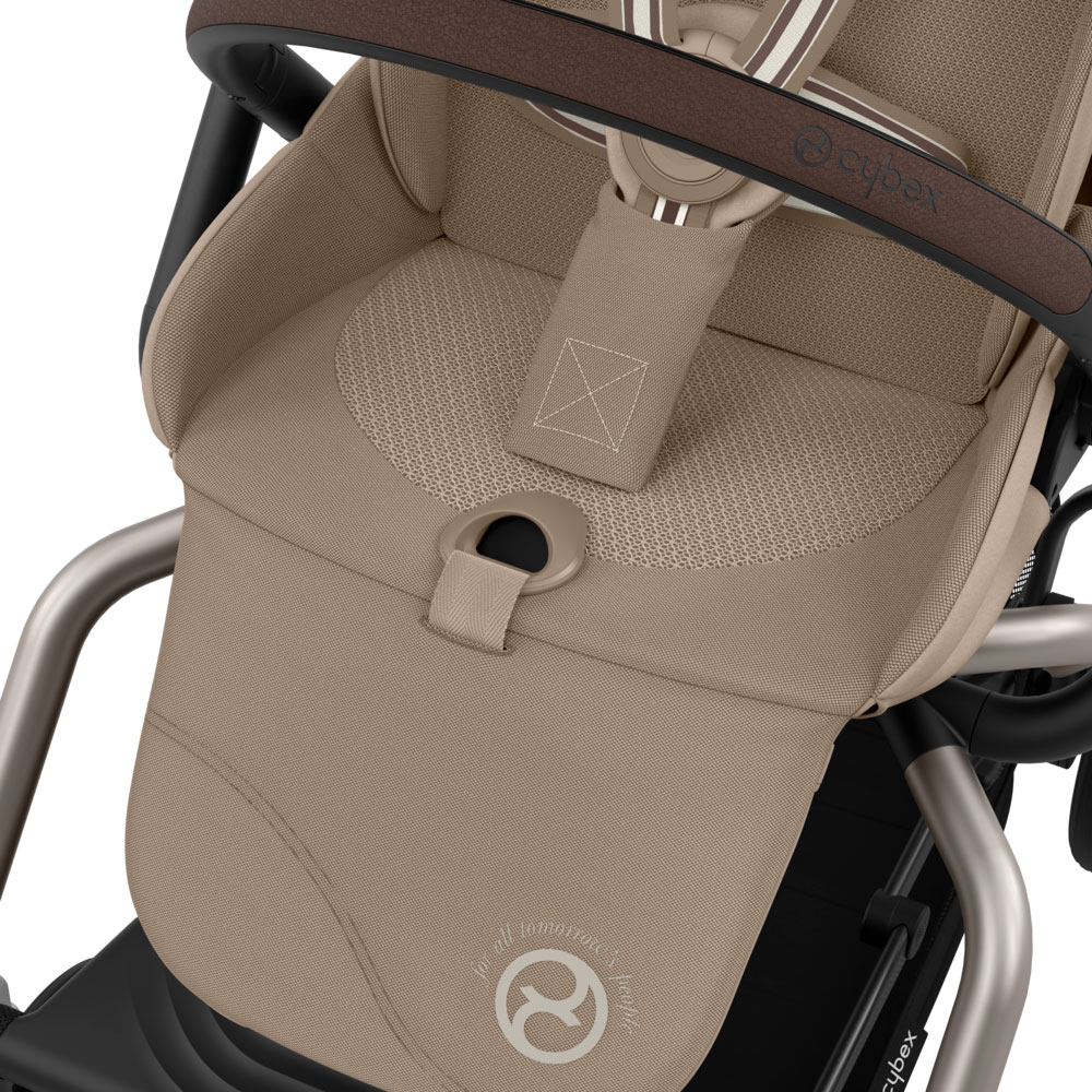 Cybex Eezy S Twist vendbar sulky Magic Black 