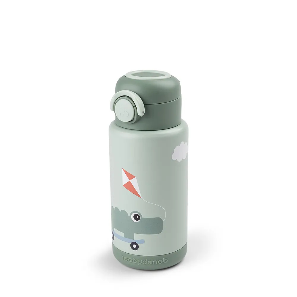 Done by Deer vannflaske Playground Green 340 ml