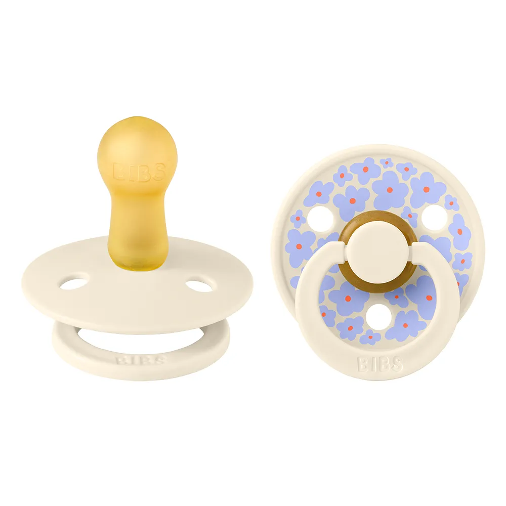 BIBS smokk 2-pk 6-18m Ivory/Ivory