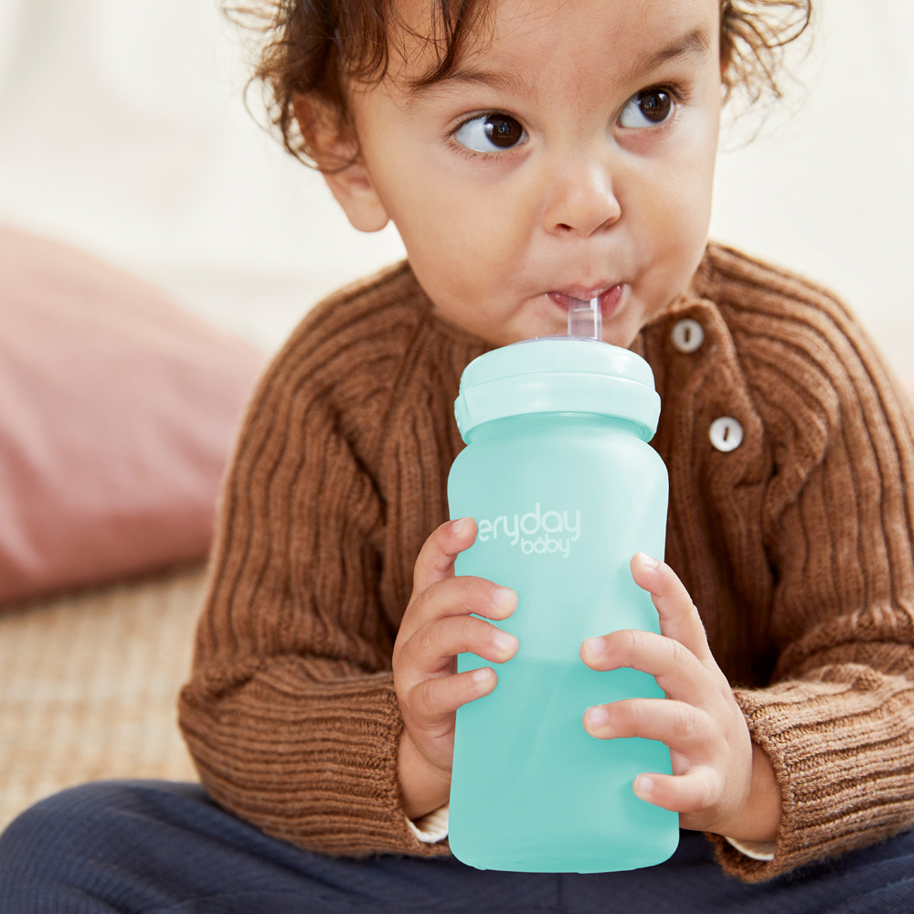 Everyday Baby tåteflaske Sunn + 150 ml - Mintgrønn