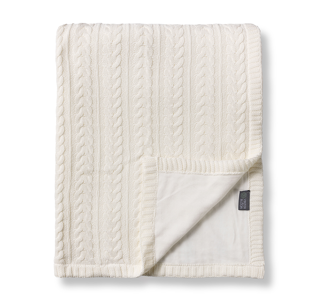 Vinter & Bloom bomullsteppe Cuddly EKO Warm White