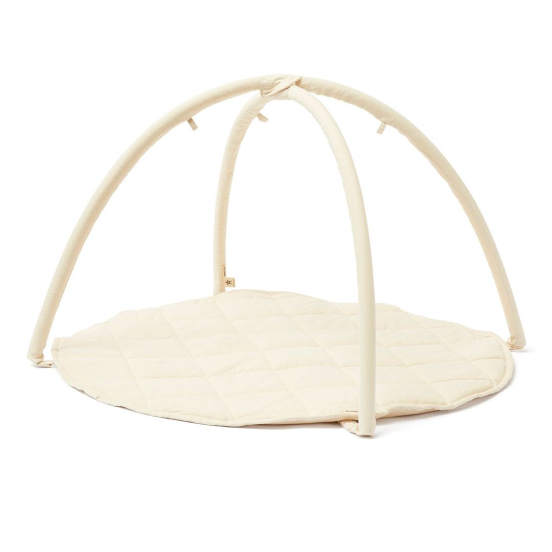Kids Concept Baby Gym tekstil naturhvit