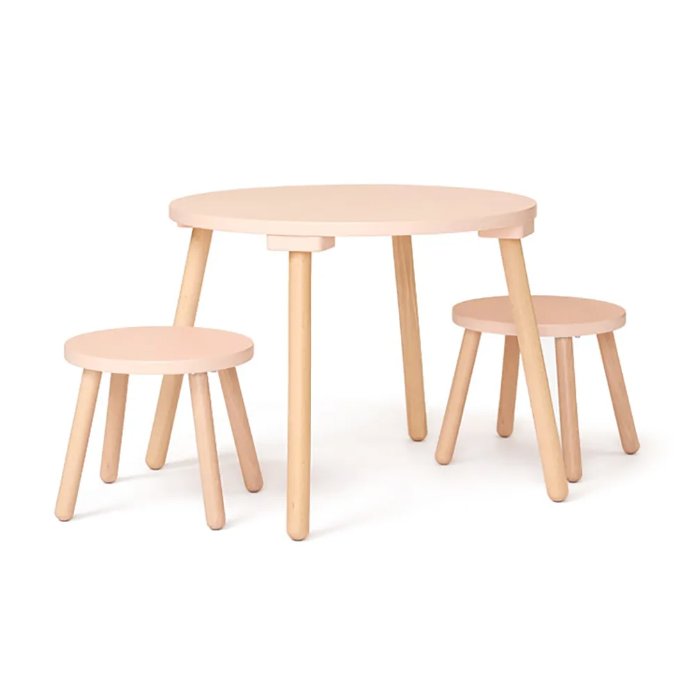 Kids Concept Bord og krakker aprikos